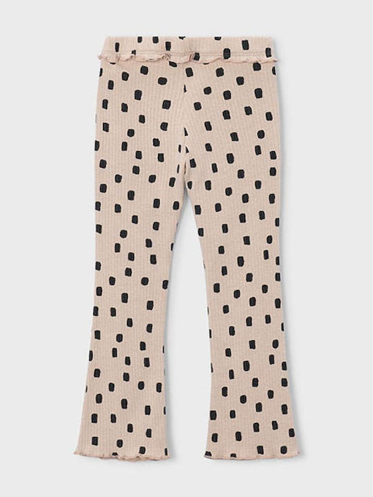 Kids Long Leggings Beige