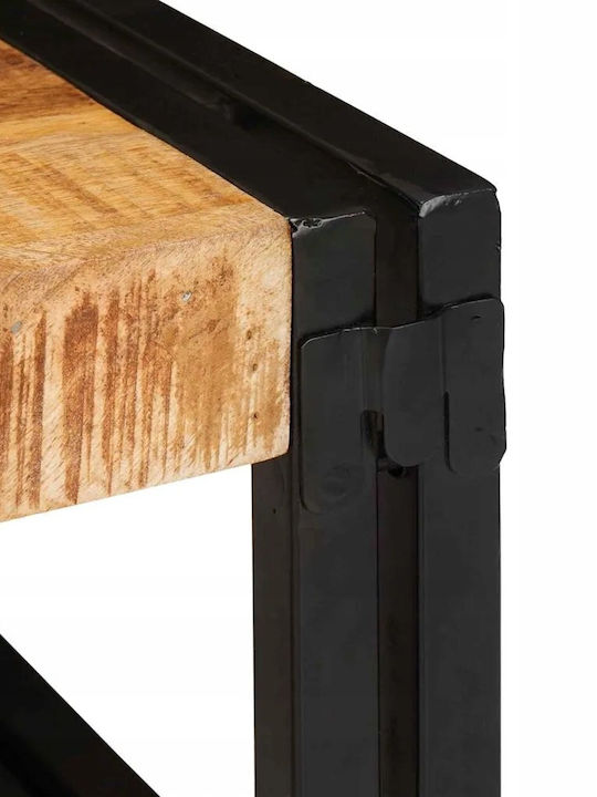 vidaXL Επιδαπέδια Ραφιέρα Μπάνιου Ξύλινη 100x50x23cm Καφέ