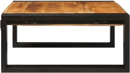 vidaXL Floor Bathroom Shelf Wooden 65x50x23cm Brown