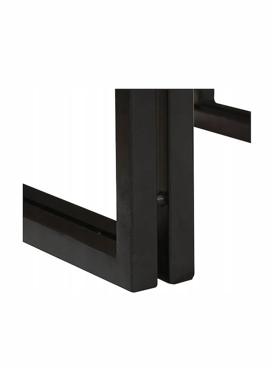 vidaXL Επιδαπέδια Ραφιέρα Μπάνιου Ξύλινη 65x50x23cm Καφέ