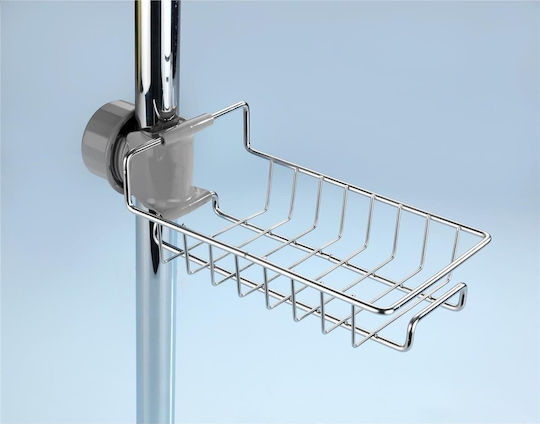Wenko An der Wand montiert Badezimmerregal Metallisch Silber