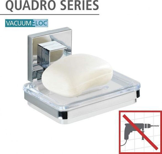 Wenko Wall-mounted Soap Dish Plastic Transparent