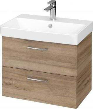 Cersanit Lara Waschtisch ohne Waschbecken Walnut