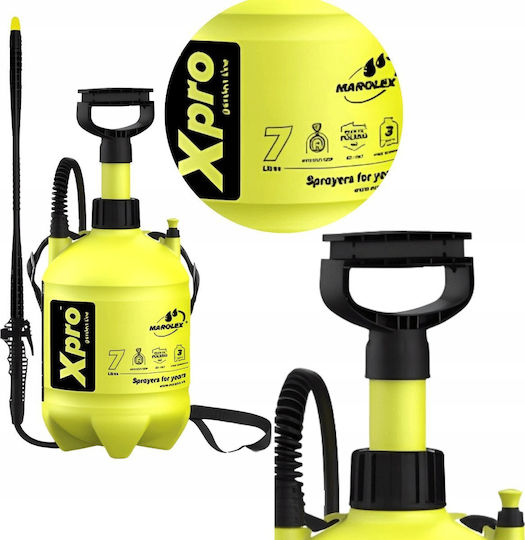 Marolex Pressure Sprayer with Capacity 7lt in Yellow color