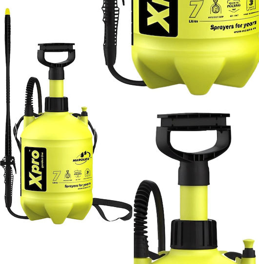 Marolex Pressure Sprayer with Capacity 7lt in Yellow color