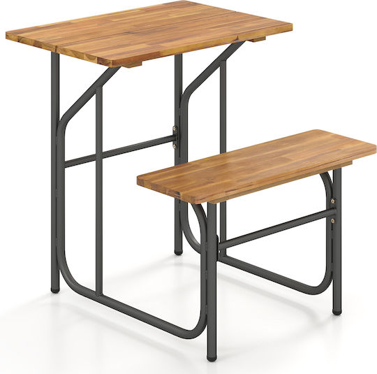 Masă Picnic 81.5x70x75 Acacia