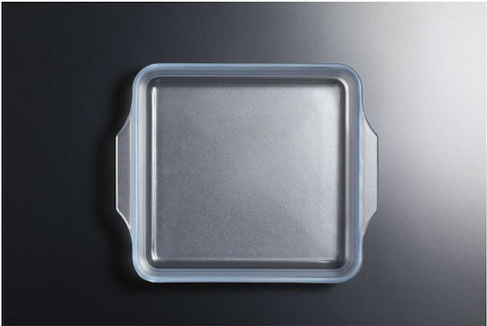 Aderia Quadratisches Hitzebeständiges Kochgeschirr Glas 24x20x5cm