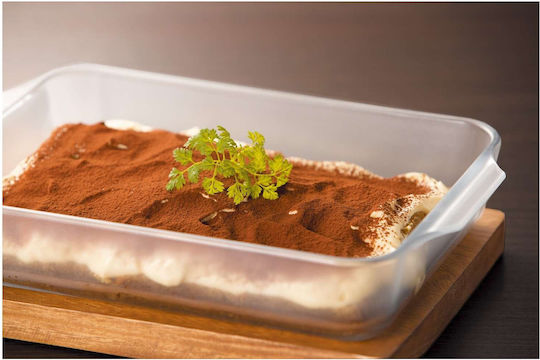 Aderia Rectangular Heat-Resistant Glass Cookware 29x19x5cm