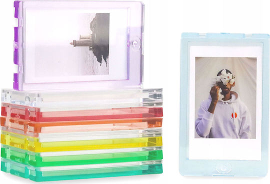 Loveinstant Metallic Photo Frame with Yellow Frame