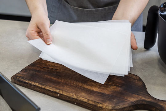 Kitchen Craft Αντικολλητικό Χαρτί Κομμένο σε Φύλλα 20cm 100τμχ