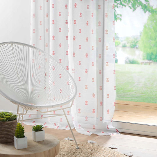Douceur d'Intérieur Perdea cu Capse Multicolor 140x240cm