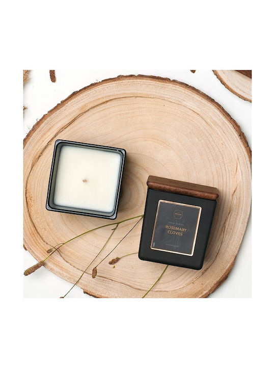 Candle Light Lumânare Aromatică Din Soia În Borcan Cu Miros De Rozmarin Și Cuișoare 610gr