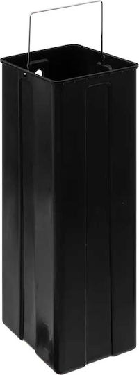 5Five Ariane Recycling Waste Bin made of Inox Steel with Pedal Grey 30lt