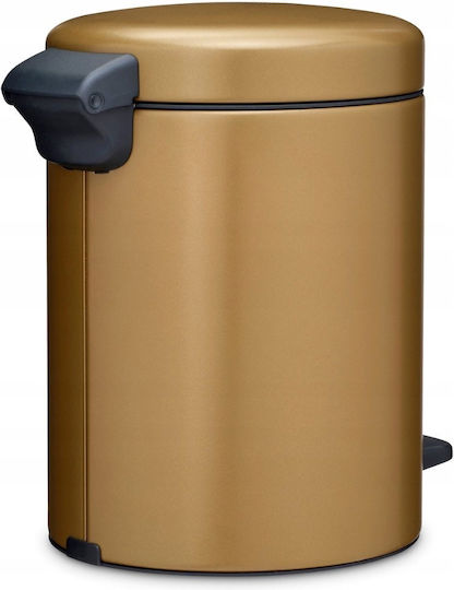 Brabantia NewIcon Pedal Waste Bin Metallic with Pedal 5L