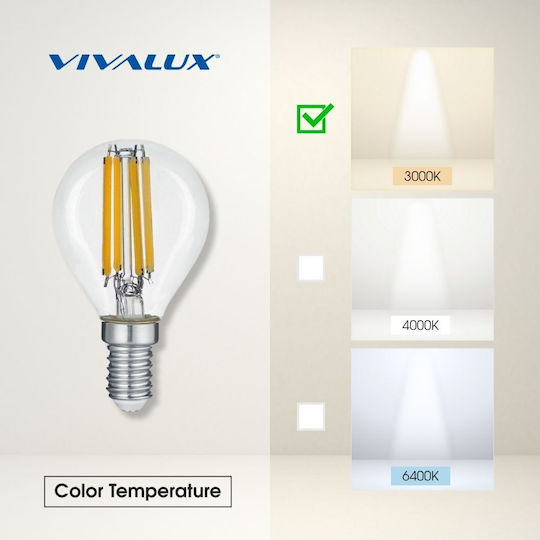 Vivalux LED Bulb 7W Warm White 960lm