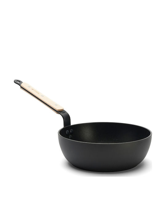 De Buyer Milk Pot Aluminum 24cm