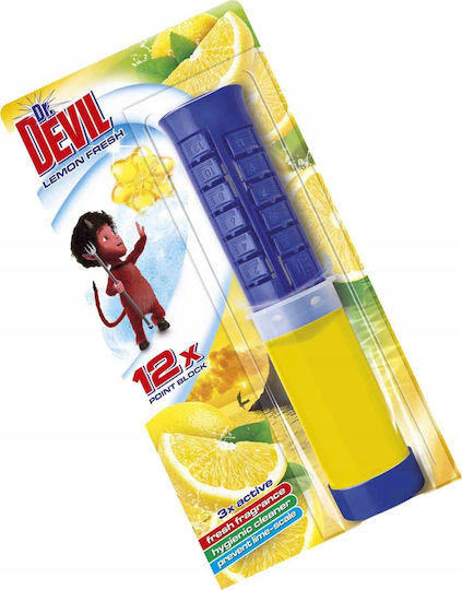 Gel de toaletă cu parfum de lămâie Devil, flacon de 75 ml