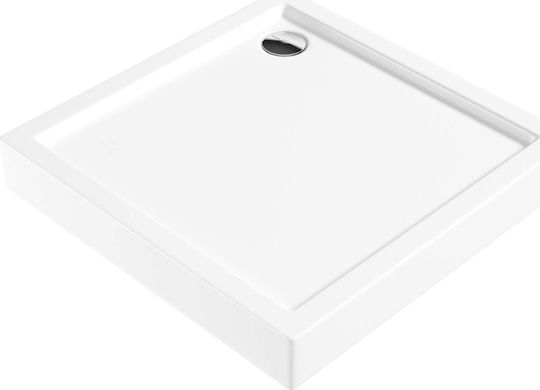Deante Square Acrylic Shower White 80x80cm
