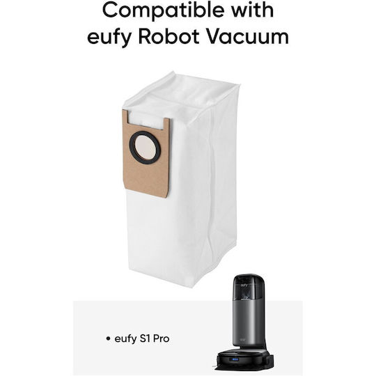 Bags 3 Pieces for Robot Vacuum Eufy