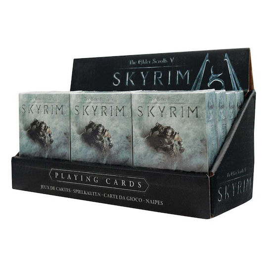 Elder Scrolls Skyrim Playing Cards Display 12