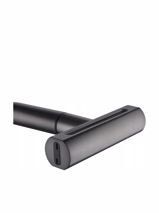 Ferro Kitchen Counter Faucet with Pull-Out Spray Black