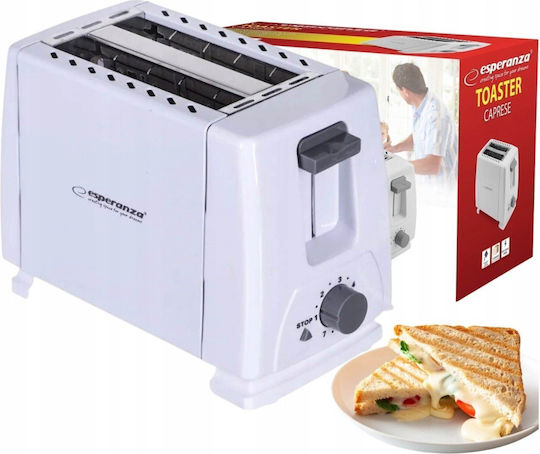 Maestro Toaster 2 Slots 700W White