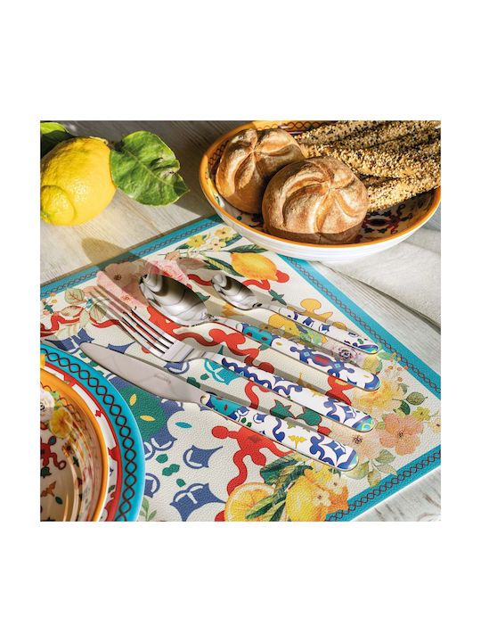 Guzzini Guzzini Tischsets aus Künstliches Leder Gelb 33cm