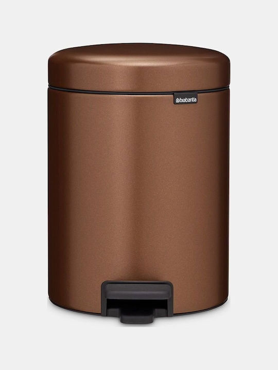 Brabantia Newicon Metallic Bathroom Bin 5L Bronze