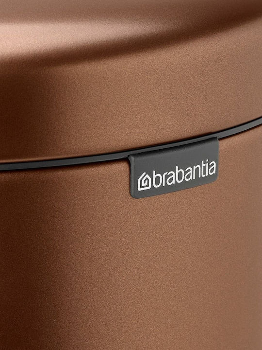 Brabantia Newicon Metallic Bathroom Bin 5L Bronze
