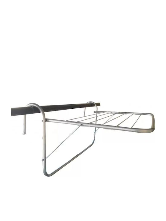 Neotechniki Aluminum Clothes Drying Rack 80cm Hanging Clothes Drying Rack for Balcony Made of Aluminum 80x50cm
