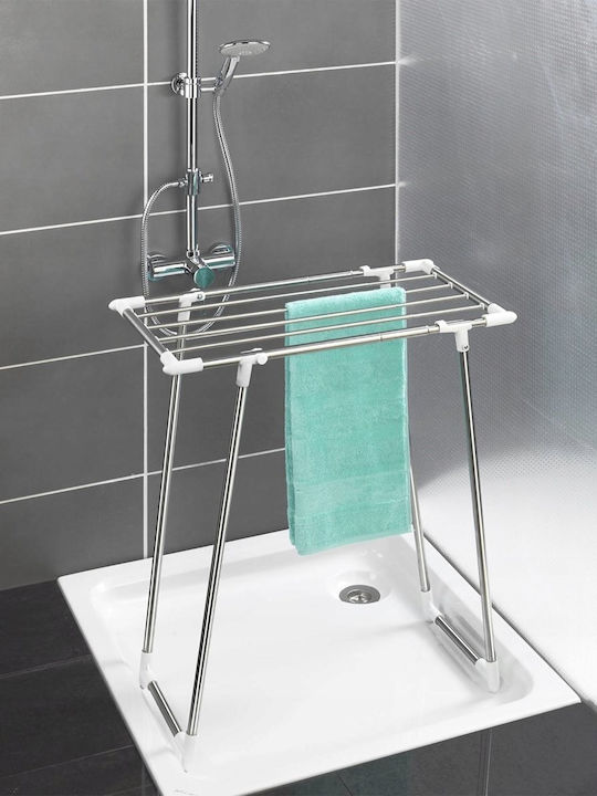 Maximex Klappbarer Boden-Kleiderständer Rostfreier Stahl 94x79cm
