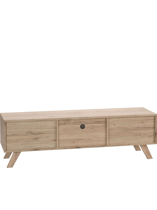 TV-Möbel Hölzernes Grün L150xB40xH45cm