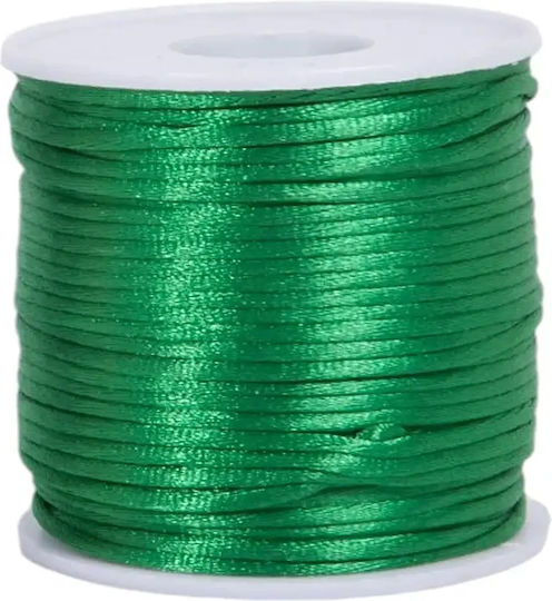 Schnürsenkel Satin Stoff F2mm 50 m Fuchsie