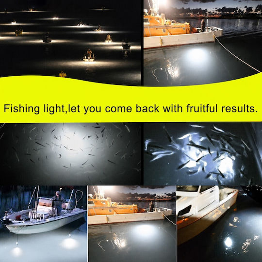 Led Professional Underwater Fishing Lamp 12/24v White 60 Super Led 18000lm Ipx8 – Super Fish Lamp Tc-553