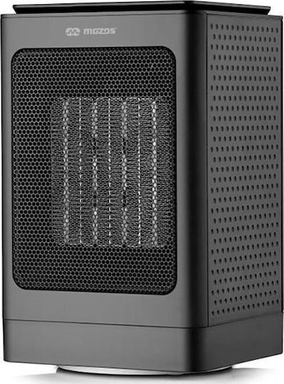 Mozos Startseite Keramik Heizlüfter Boden Schwarz 1500W
