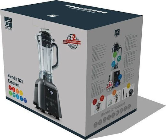 G21 Blender Cu Cană Din Plastic 2,5 L Albă