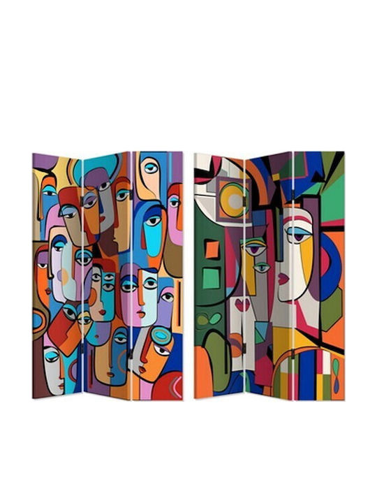 Separator De Cameră Din Pânză 2 Vizualizări 120x180cm