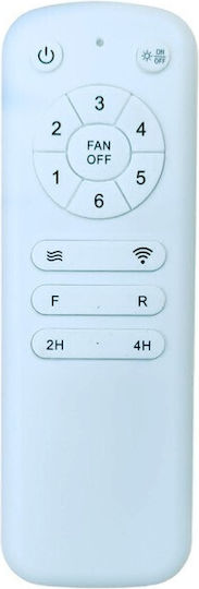 Deckenventilator mit Leuchte Braun