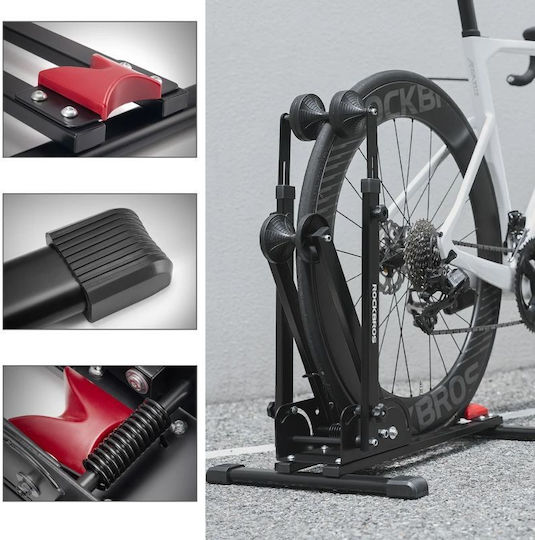 Rockbros Hs-026ac Folding Service Bike Stand Black Black