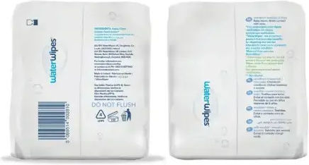WaterWipes Бебешки Кърпички с 99.9% Вода Без Аромат Алкохол и Парабени 3x48 Бройки