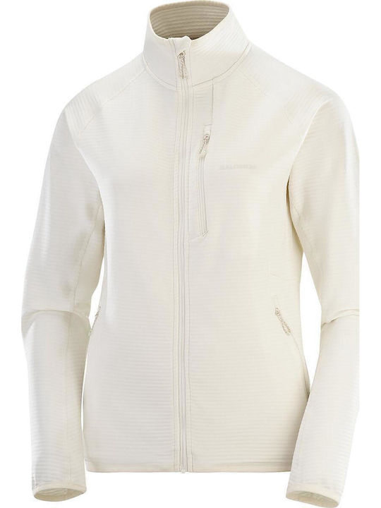 Lightwarm Essential Long Women's Jacket for Winter Whisper White