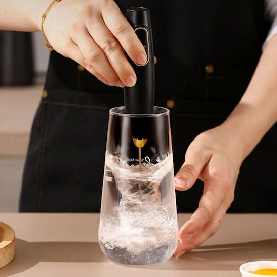 Aparat De Făcut Frappe De Mână Cu Baterie Gri