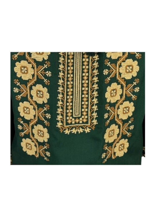 Bluza Damă Bumbac Mânecă Lungă Alb/Portocaliu