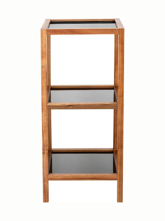 Wenko Wooden Kitchen Rack 3 Tiers Brown 36x36x79cm