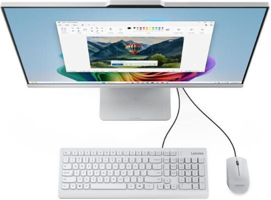 Lenovo IdeaCentre AIO 27AKP10 27" (Seria Ryzen AI 300-AI 7 350/16GB/512GB SSD/FHD/Fără sistem de operare) Gri Cloud UK