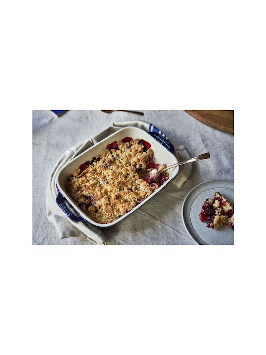 Staub Ορθογώνιο Πυρίμαχο Σκεύος Κεραμικό 34x24x7.6cm