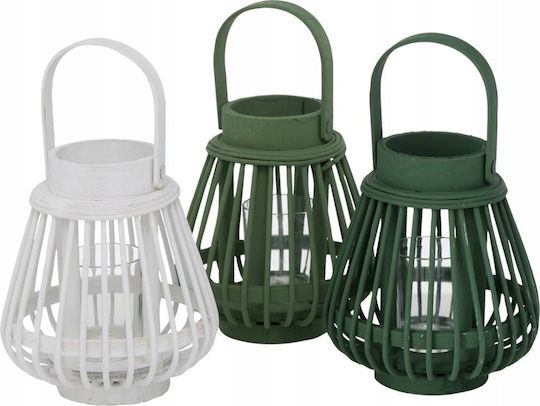 Boltze Bamboo Laterne Grüne