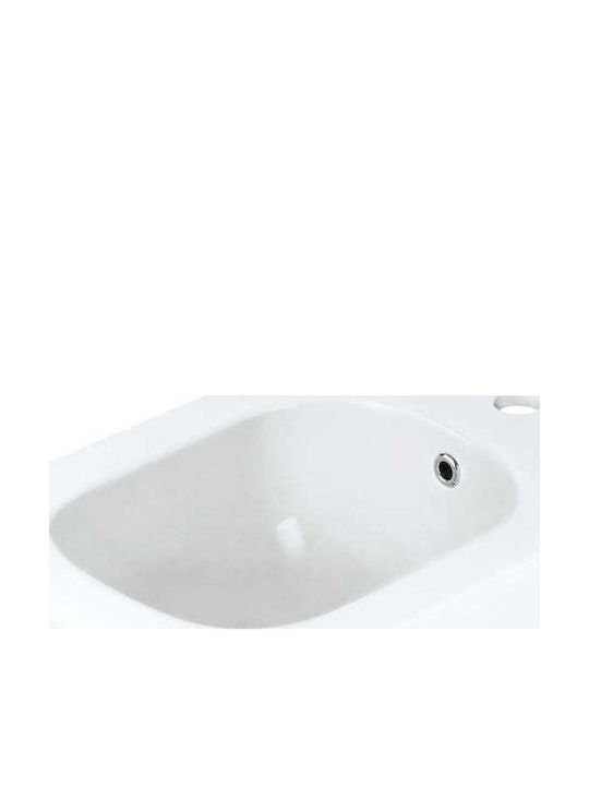 Deante Bidet Wandbehang Weiß