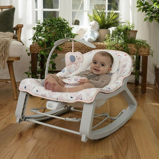 Ingenuity Ηλεκτρικό Relax Μωρού Keep Cozy με Δόνηση Pink για Παιδί έως 18kg