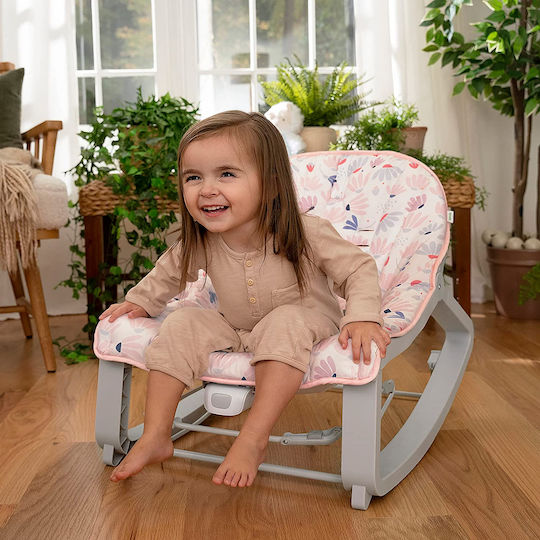 Ingenuity Ηλεκτρικό Relax Μωρού Keep Cozy με Δόνηση Pink για Παιδί έως 18kg